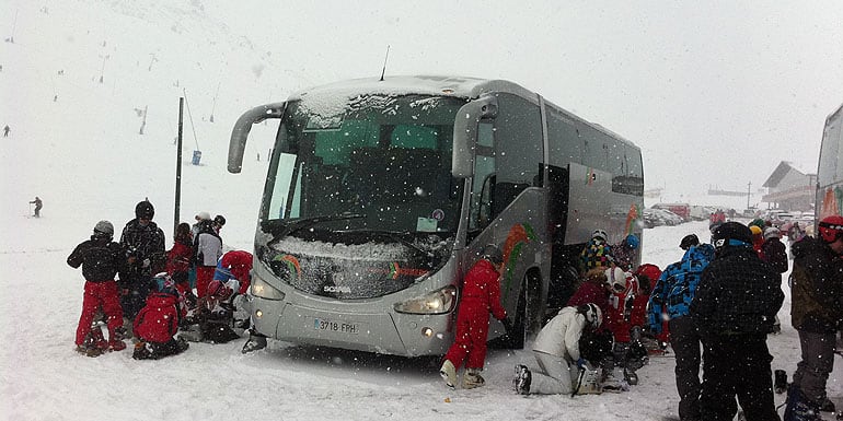 Alquiler de autobuses para clubes deportivos y peñas